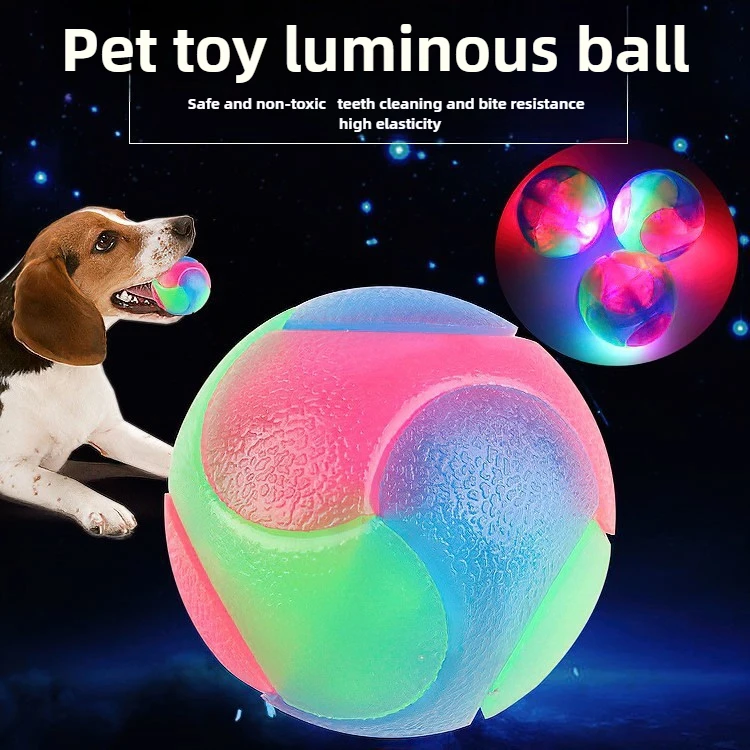 

Elastic Teeth Cleaning Anti Choke Training Interactive Pet Toy Safe Chew Resistant Non Toxic