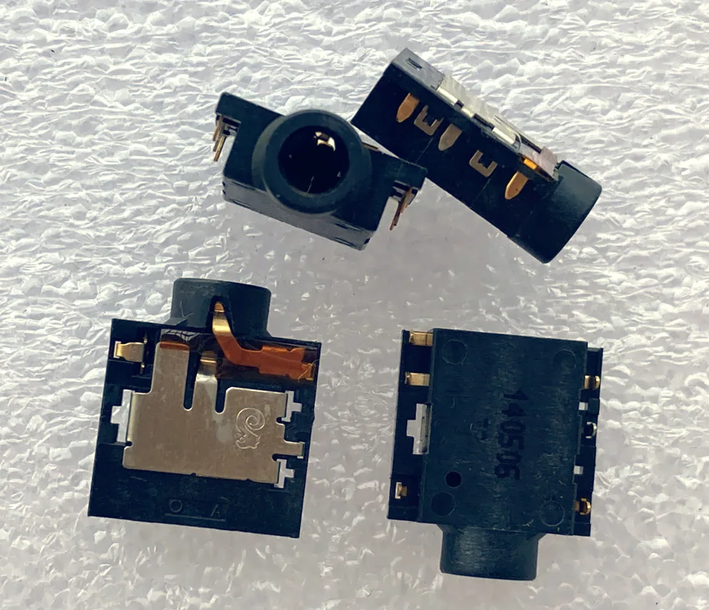 For Xinyin 2SJ2326-011111F notebook, 2-in-1 audio, earphone socket 6P gold-plated, sinking plate