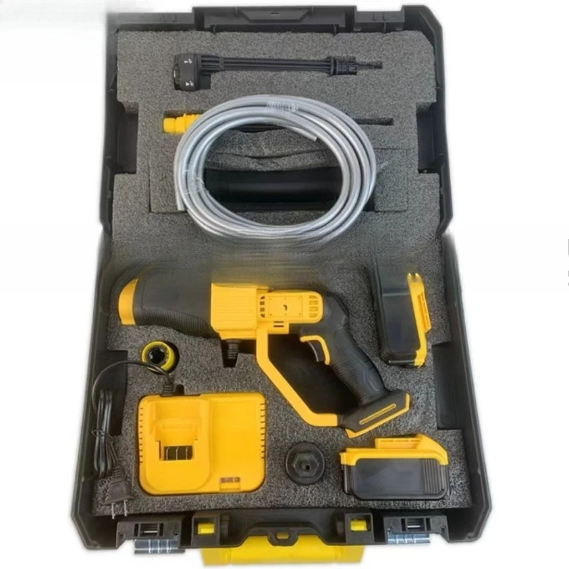 

Wireless lithium battery car wash water gun Portable high pressure cleaner High power car wash gun