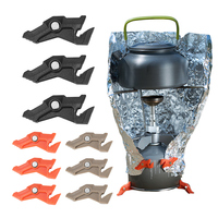 Magnetic Tripod Canister Stabilizer Multifunctional Outdoor Stove Holder Camping Stove Bottle Shelf for Backpacking Cooking