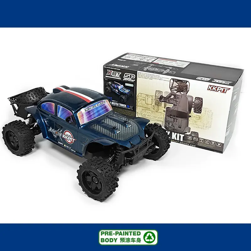 

KKPIT New KBT 1/8 RC Short Truck Desert Card KIT Frame Off-road Vehicle DIY Remote Control Car Model Toys