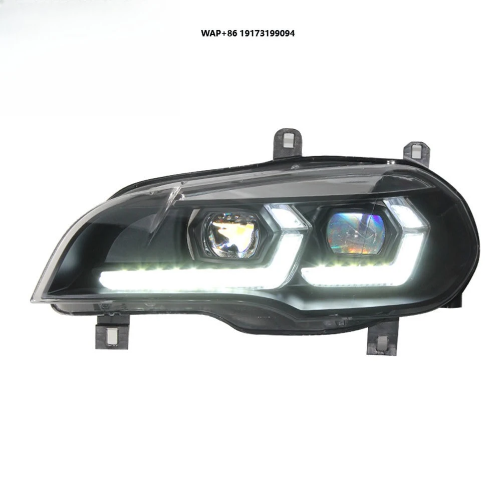 

Car Styling Headlights for E70 X5 2007-2013 Foco Head Lamps LED DRL Running Turn Signal Led Projector Automotive Accessories