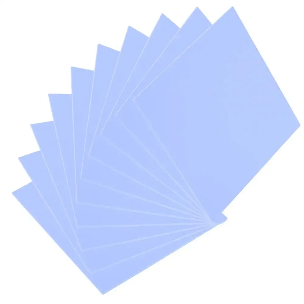 0,5/1mm 100x100mm Silikon-Wärmeleitpad für Computer PC CPU Grafikchip Kühlkörper Wärmeleitende Kühlmatten