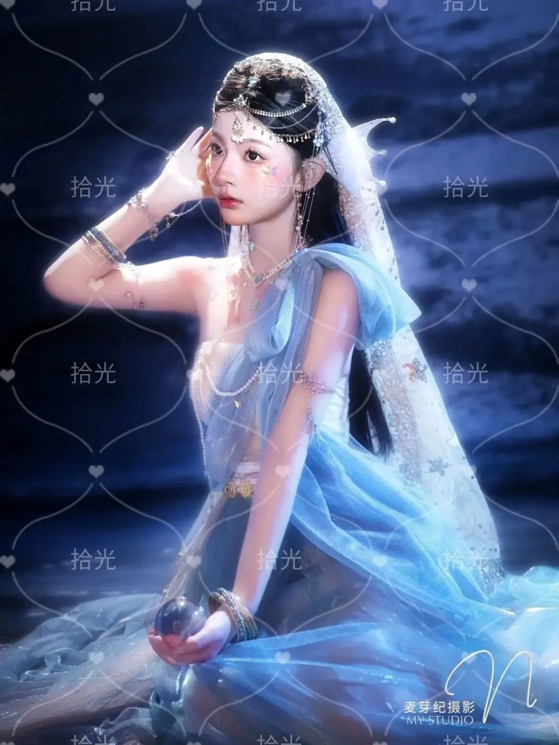 

New Feitian Exotic Mermaid Costume Western Princess Dress Hanfu Women's Ancient Costume Travel Photography Ethnic Studio Cloth