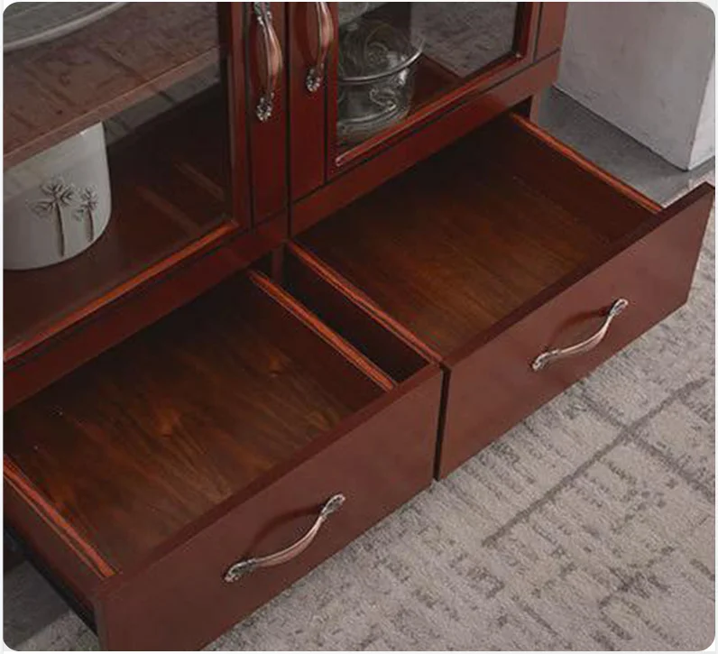 Chinese Style Tea Pot Desks Elegant Living Room Cabinets