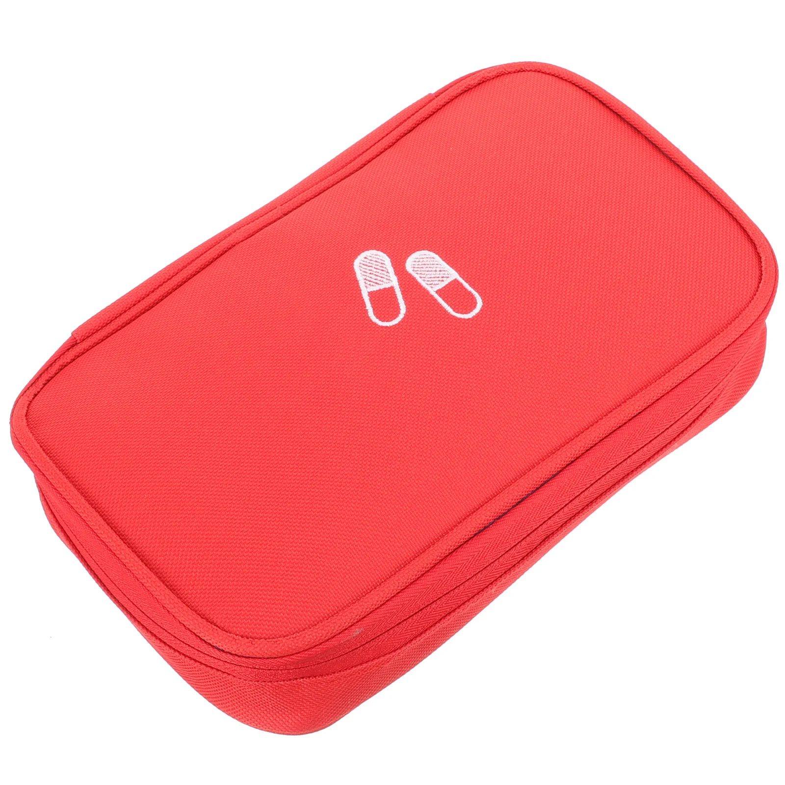 حقيبة أدوية كبيرة محمولة منظم أدوات الإسعافات الأولية المتينة للسفر وحقيبة التمريض وحقيبة تخزين الأدوية حاوية محمولة