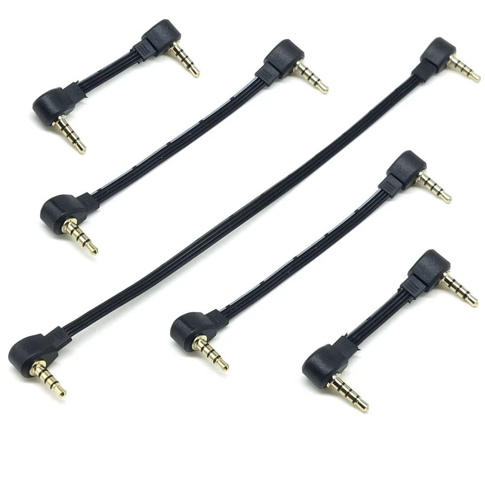 AUX car audio cable, 4-section 5-100CM frequency cable, 3.5mm Jiack cable, mobile phone, car audio universal