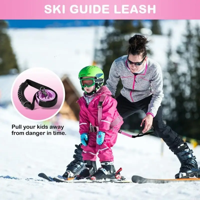 easy-to-use-ski-training-snowboard-harness-backpack-for-skiers-features-quick-released-clip-and-high-capacity