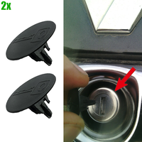 2x Door Handle Key Hole Car Boot Cap Cover Lock Protection For Renault Duster HS 2009 2010 - 2017 Dacia Duster Nissan Terrano