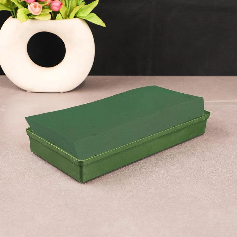 △ Flower Foam Tray Flower Arrangement Decorative Vase Floral Bowl Container Flower Mud Fixing Plate Wedding Aisle Flowers Party