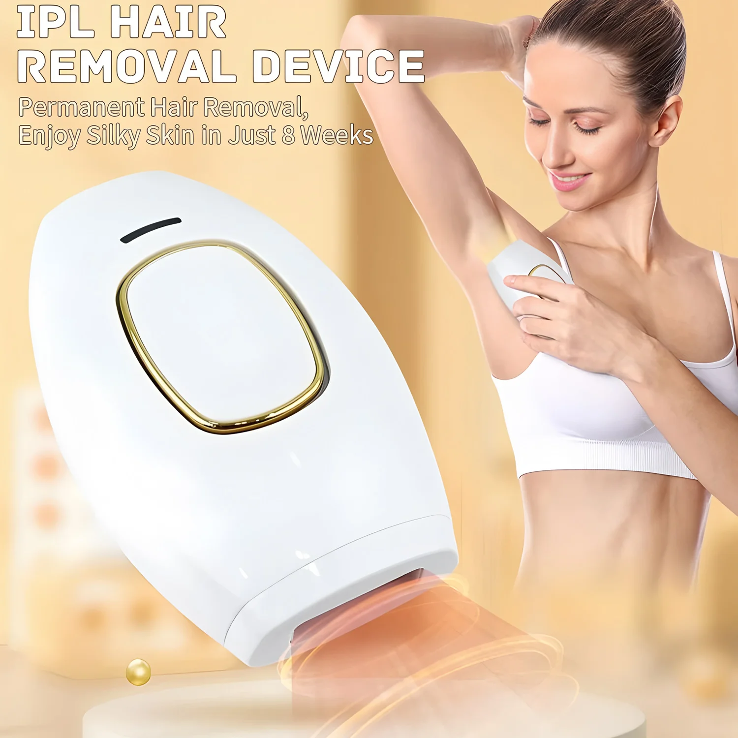 Electric Painless Laser Depilator With EU Plug IPL Pulses Hair Removal Painless Razor Tool Hand-held Professional Depilator