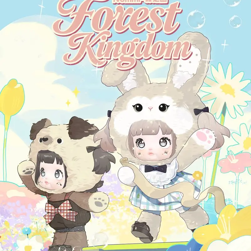 

New Arrival Nommi Forest Kingdom Series Nommi Blind Box Mobile Doll Mystery Box Teazy Bunny Sunny Puppy Birthday Gift Toys