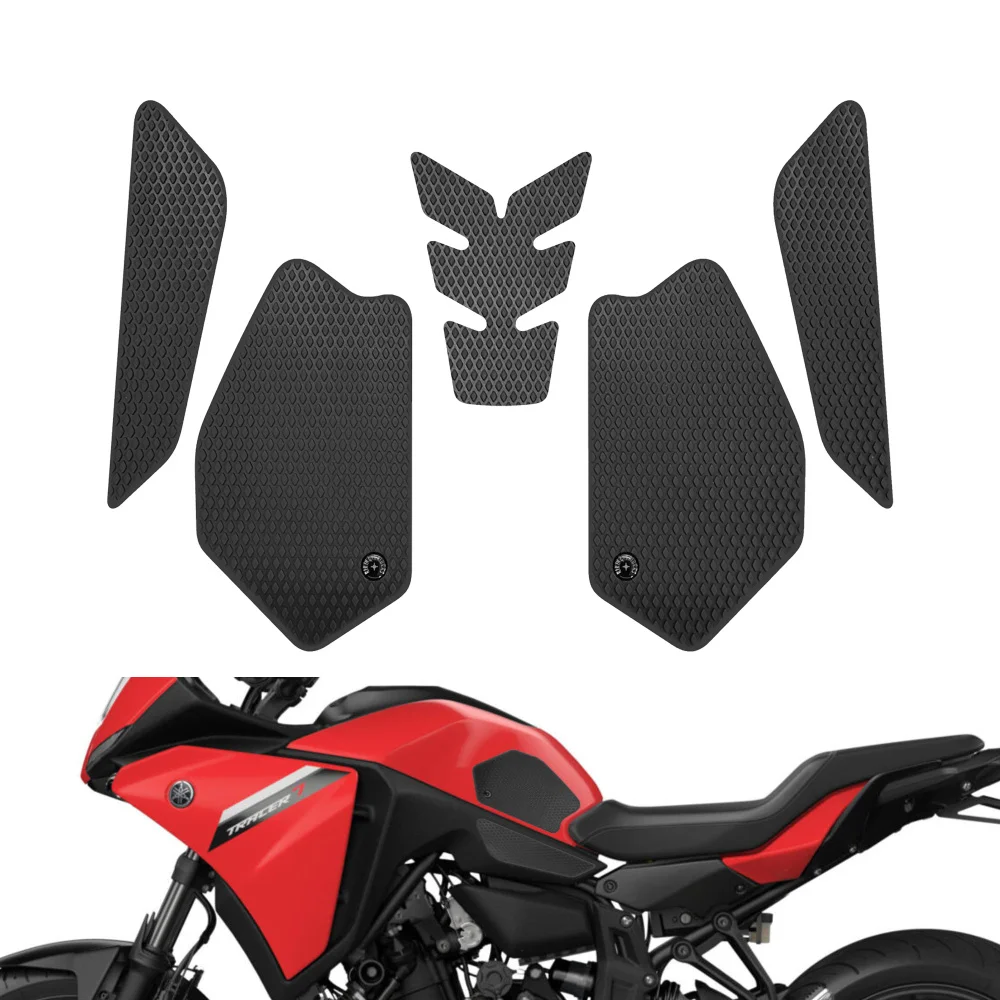 Motorcycle Tank Traction Pad Anti Slip Sticker Gas Knee Grip Protector For Yamaha Tracer 7 GT 2021 2022 2023