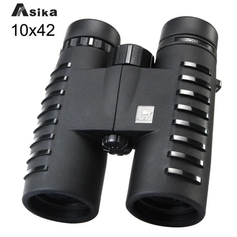 Military HD Long Range 10x42 Binoculars Powerful BAK4 Roof Prism Fully Multi-coated Central Zoom Telescope For Hunting Camping