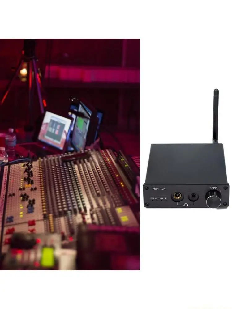 F62C HIFI TPA6120 Audios Codec Support Fiber CoaxialAPTX USB DSD256 Decorder