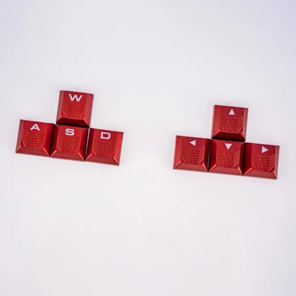 

Translucent Keycaps for WASD and Arrows Keys Enhances Typing for Night Gaming