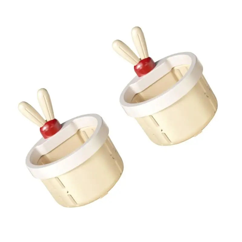 

652F Rabbit Ears Shaped Kitchen Waste Strainer Waste Catcher Sink Draining Basket Filter Sink Accessory Easy to Clean
