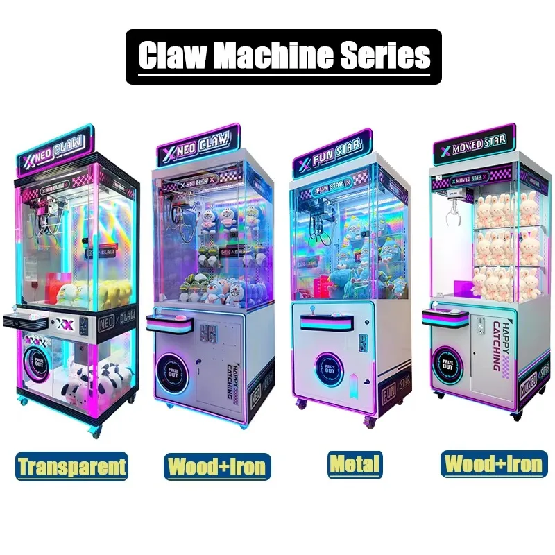 Commercial-Claw-Machine Amusement Park Stuffed Design for Plush Bulk Claw Machine Shop Sale