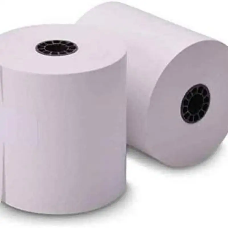 TEK POS - 1-Ply - Kitchen Printer Bond Receipt Paper - 3" x 165’ - White - 50 Rolls