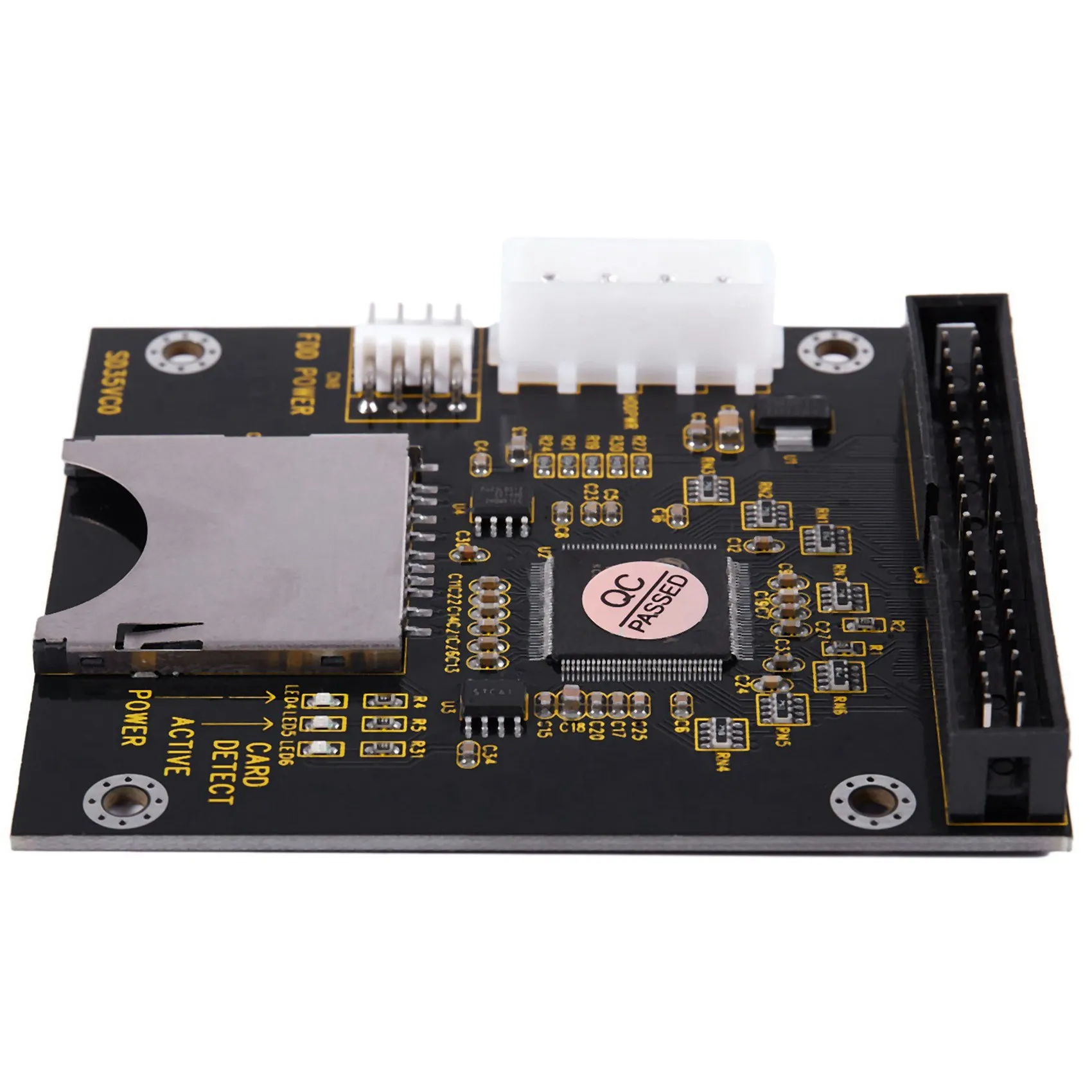 

【Нежный дизайн】2X SD SDHC SDXC MMC-карта к 40-контактному адаптеру IDE 3,5 дюйма «папа»