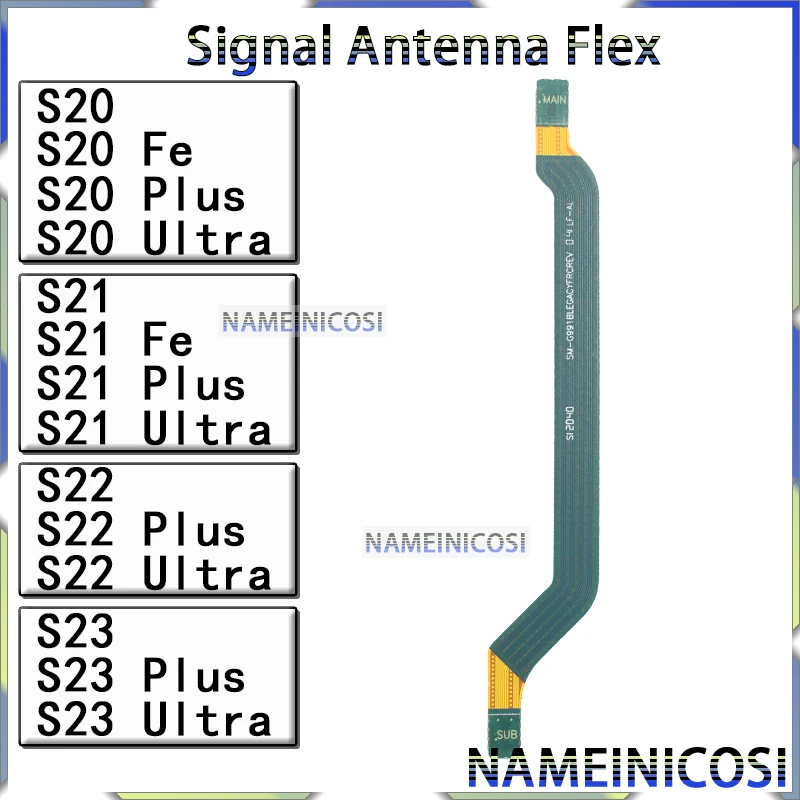 Motherboard WIFI Connect Cable for For Samsung Galaxy S20 S21 S22 S23 Fe Plus Ultra Signal Antenna Main Board Connector Flex
