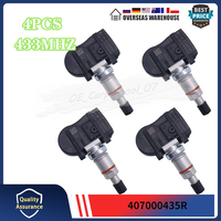 4PCS TPMS TIRE PRESSURE SENSOR FOR 2008-2016 Renault Megane Van Laguna Grandtour Tyre Monitor System Pressure Sensor 407000435R