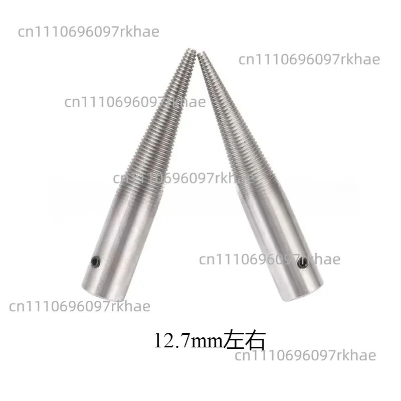 A Pair Taper Spindle Left & Right Installed  Shaft for Buffing Polishing Wheels Bench Grinder Parts