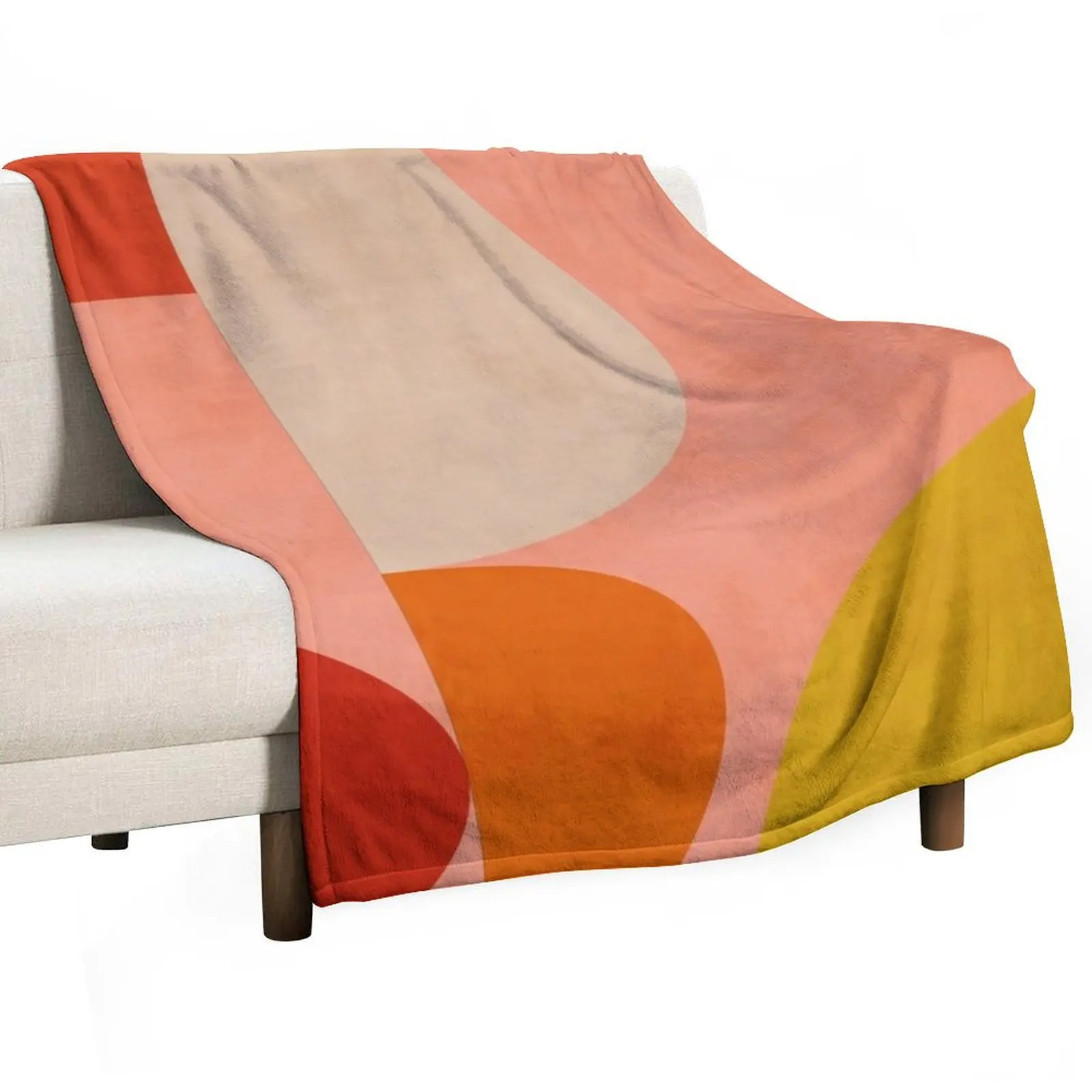 

geometric shapes abstract 2 Throw Blanket Sofa Quilt Summer Beddings Flannel halloween Blankets