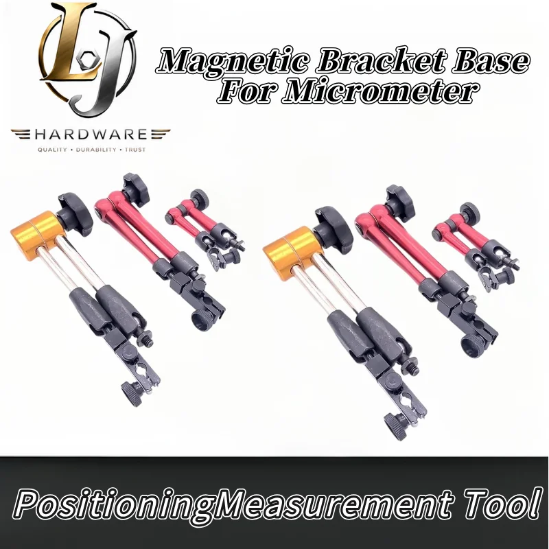 10mm Precision Dial Indicator Magnetic Base Stand Holder Center Finder Measurement Tool for Equipment Calibration Machining