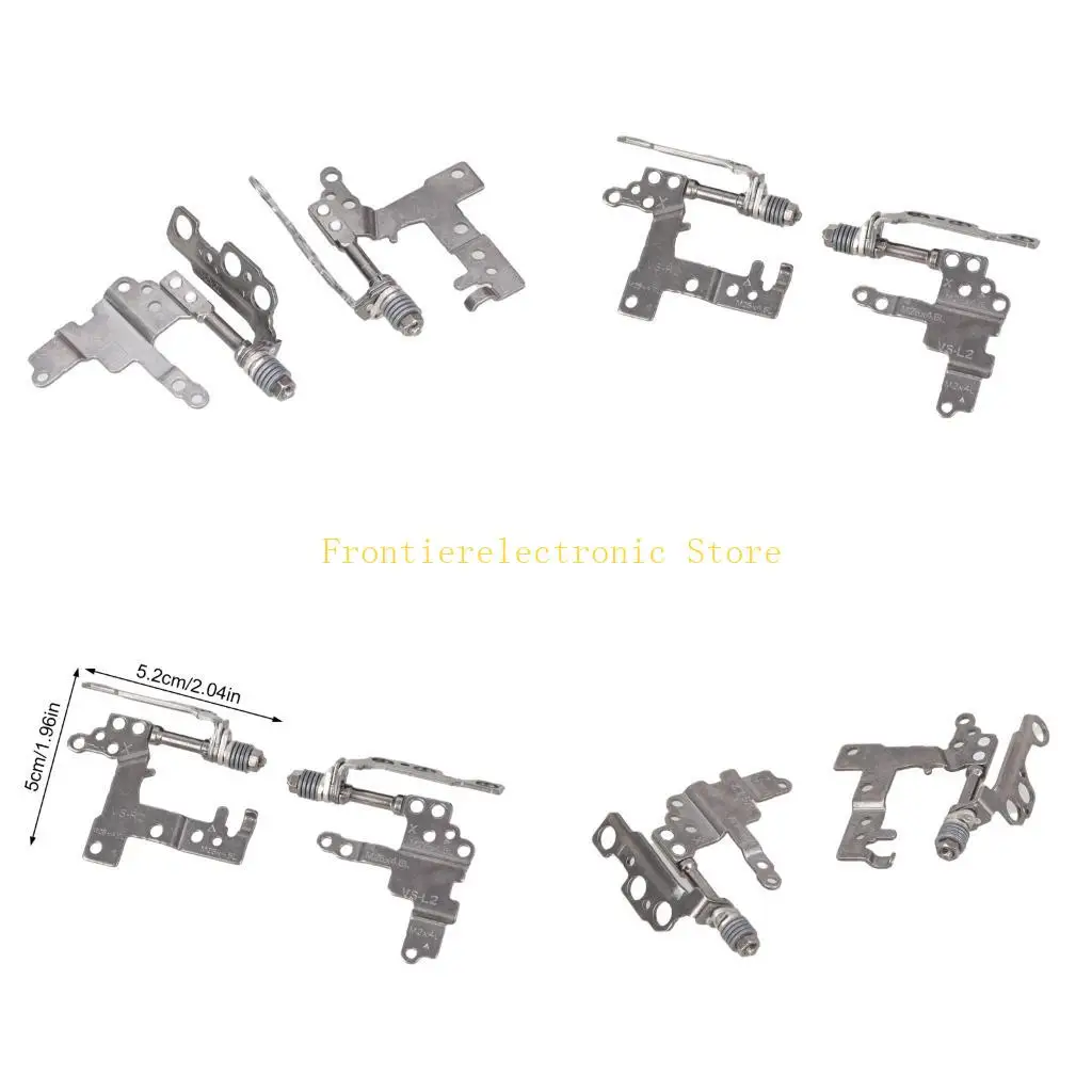 

G8DB Laptop LCD Hinge For 1-15ADA7 Left+Right LCD Screen Support Hinge Set LCD Screen Hinge LCD Hinge Bracket Replacement