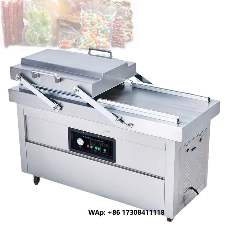 

Food Automatic Vacuum Packaging Machine Double Chamber Vacuum Sealer