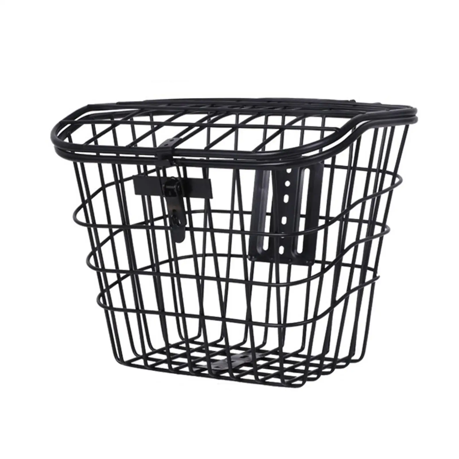 Bike Basket with Lid Sturdy Sundries Organizer for Shopping Road Bike Sports