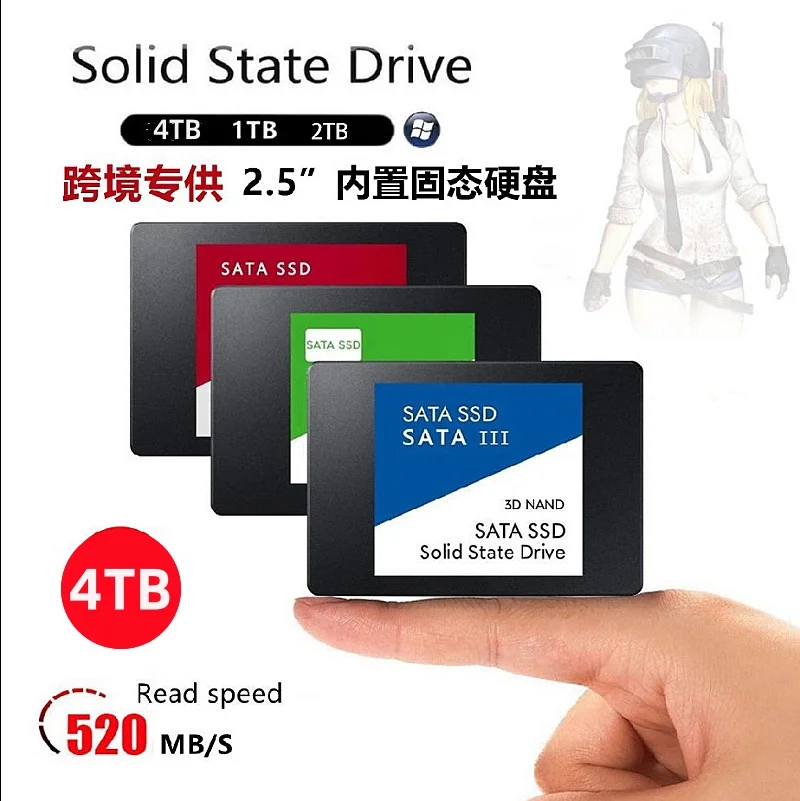 SSD Drive HDD 2.5 Hard Disk SSD 120GB 240GB 1TB 512GB 128GB 256GB HD SATA Disk Internal Hard Drive for Laptop Computer