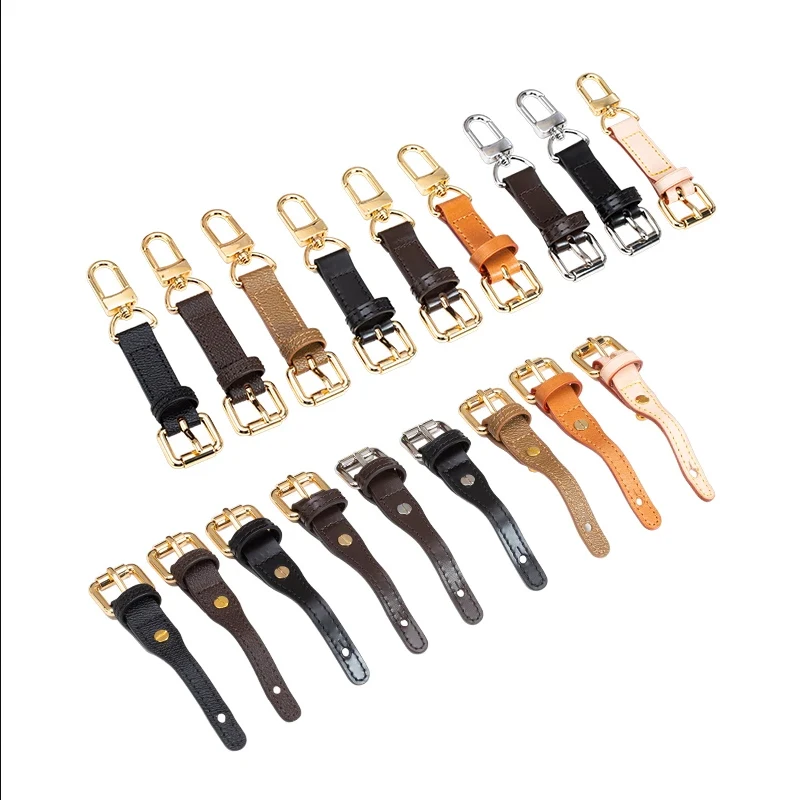 CRAZYSMITH Bag Strap Shortening Adjustment Buckle for LV Metis Bags Genuine Leather Modification Shorten Strap Bag Accessories