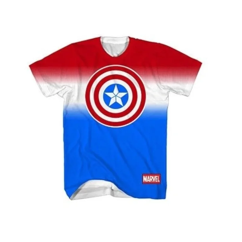 

Marvel Comics City of America - Roga - Printed Quick Drying Fashion Trendy Short Sleeves
