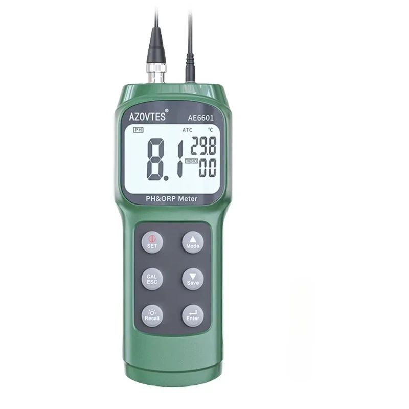 Portable Multi‑probe Water Quality Tester PH TDS Meter Temperature Sensor LCD Display ABS OBM Customizable