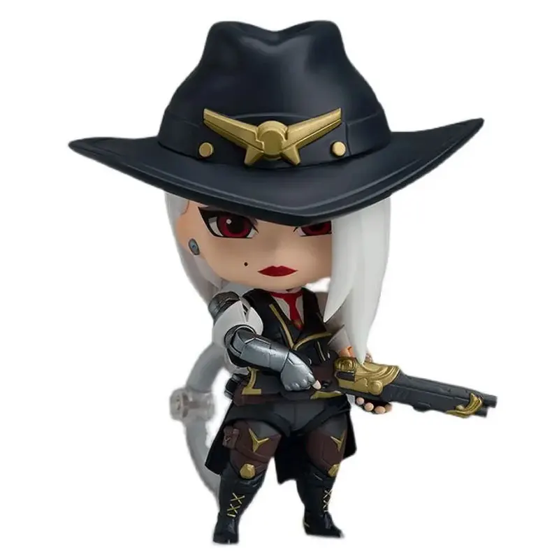 Good Smile Nendoroid Genuine Overwatch Ashe 1167 Classic Skin Active Joint Anime Action Figure Model Toys Collection Doll Gift