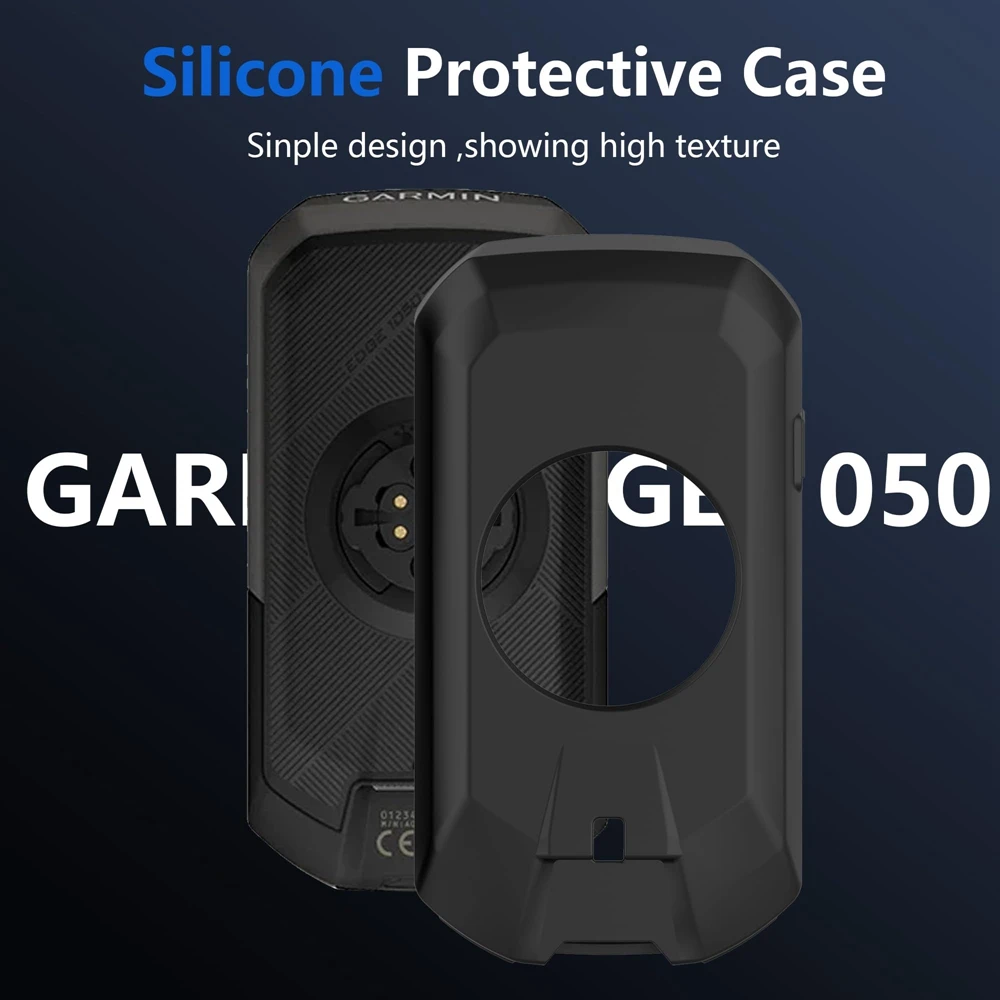 Replacement Protective Case for Garmin Edge 1050 Soft Silicone Cover Shockproof Anti-Falling Protector Shell Accessories