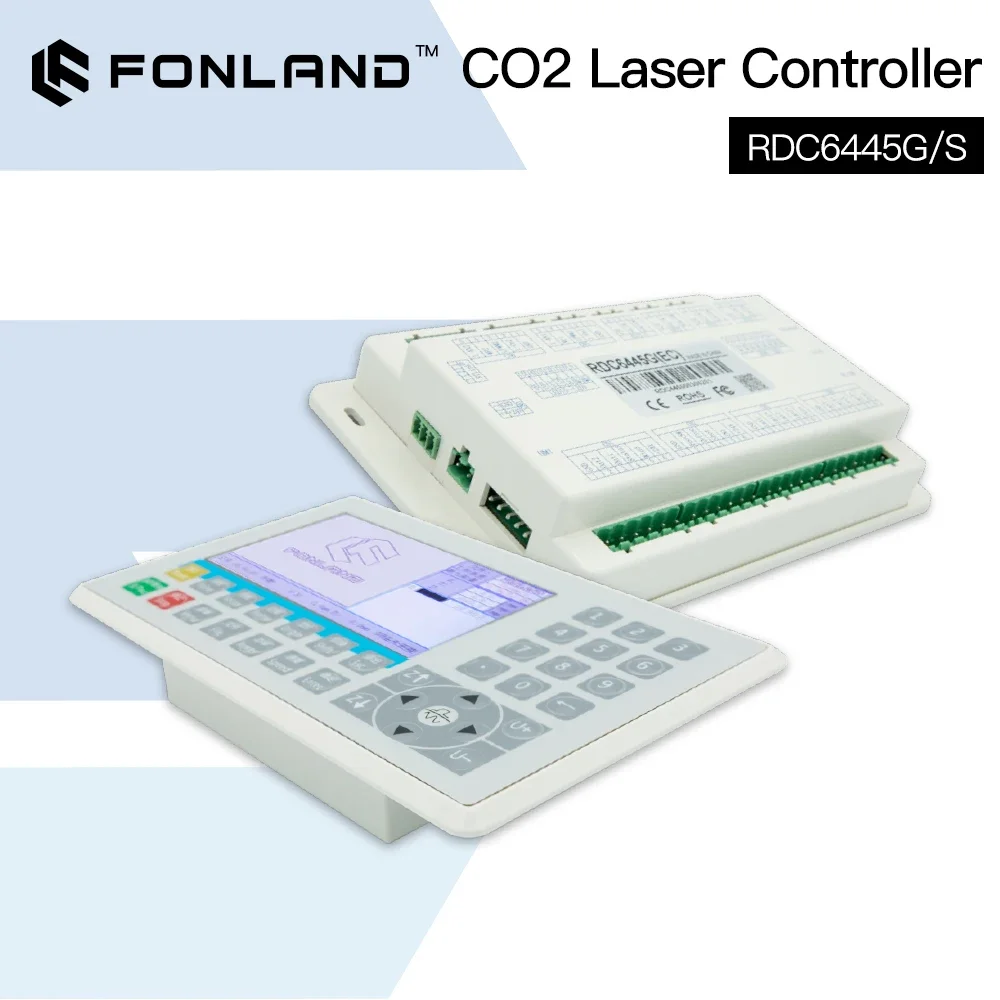 FONLAND Ruida RDC6445 RDC6445G RDC6445S Controller for Co2 Laser Engraving Cutting Machine Upgrade Support LightBurn