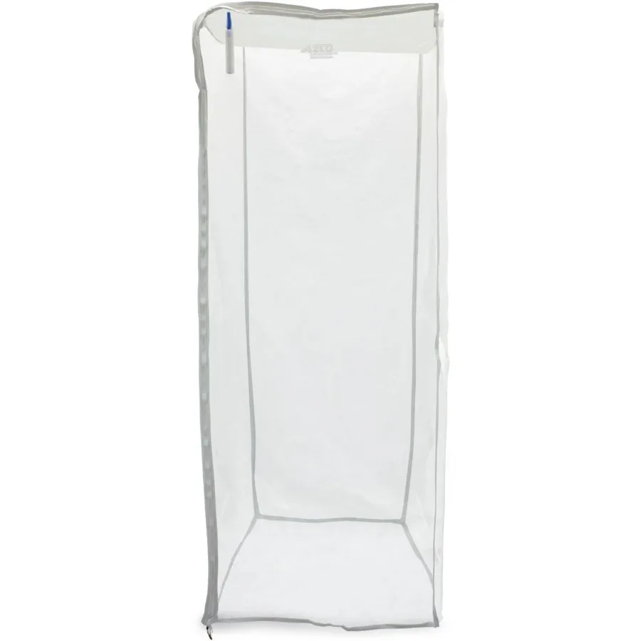 

477414 PVC Economy One-Zip Pan Rack Cover, 64" Length x 23" Width x 28" Height, Clear