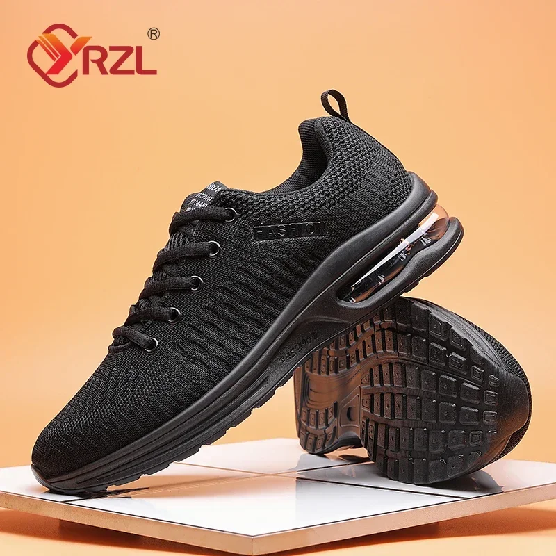 YRZL Sneakers da uomo Scarpe casual traspiranti di alta qualità Scarpe sportive da uomo antiscivolo per esterni Calzature da tennis leggere alla moda