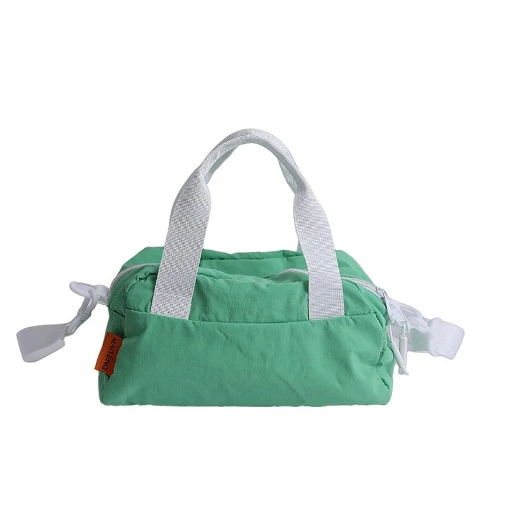 

Simple Solid Color Light Weight Bag Korean Adjustable Strap Nylon Crossbody Bag Casual Leisure Women's Handbags Purse