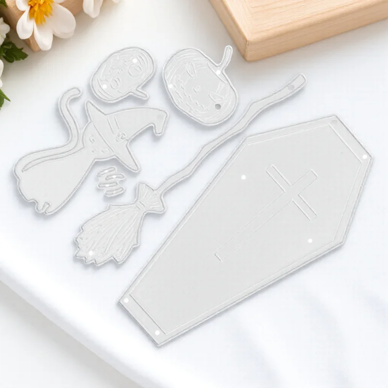 

Pumpkin Cross Cutting Die High Carbon Steel For Diy Scrapbooking Album Decor Stencils Templates Metal Dies Halloween Craft Tool