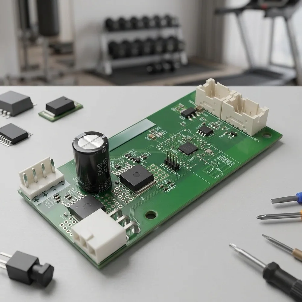 Green Incline Motor Board Replacement Control Board 110V Operating Voltage Plastic Housing Material Compact Installation Size