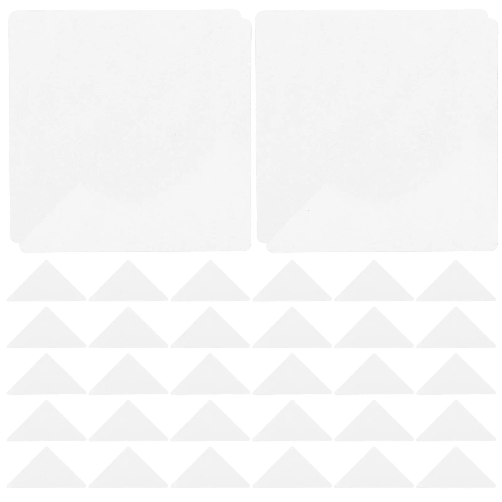 

90Pcs Collar Stays Self-Adhesive Triangle Support Shirt Collar Extenders Formal Wear for Men Suit Accessories Men