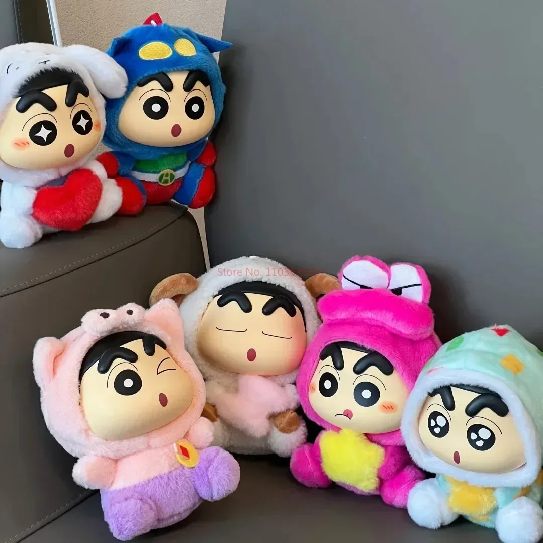 Crayon Shin-Chan Blind Box Fantasy Series Plush Vinyl Doll Mystery Box Mistery Caixa Action Figure Collection Model Toy Gift