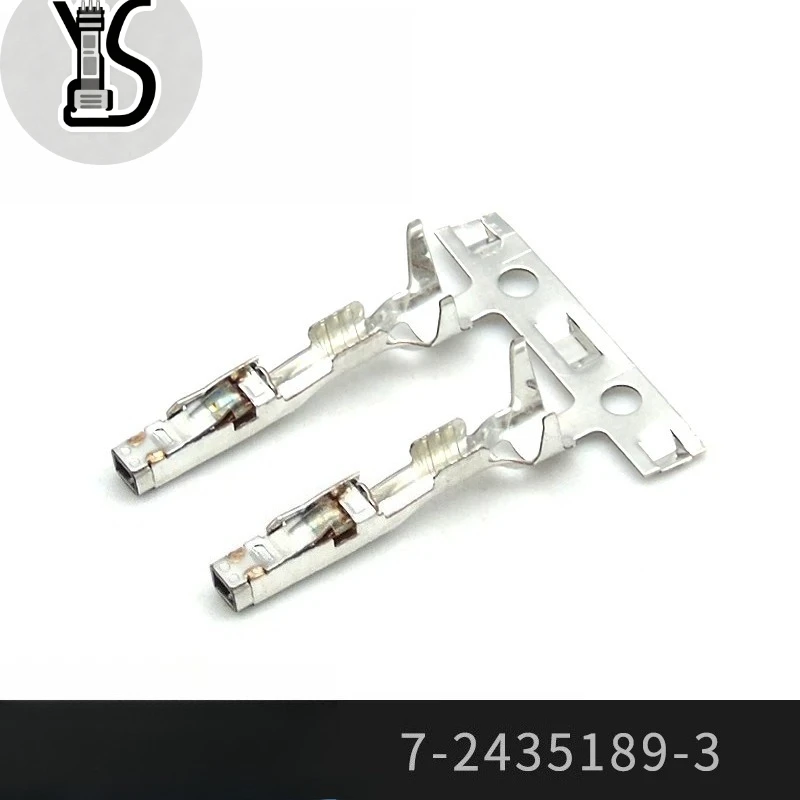 100PCS Original Genuine 7-2435189-3 terminal waterproof connector For Automobile Smart Electronic Devices