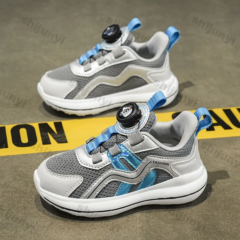 Shoes Children Boy Sneakers Summer Comfortable Breathable Casual Shoes Lightweight Non Slip Kids Trendy Soft Sole Sport Shoes