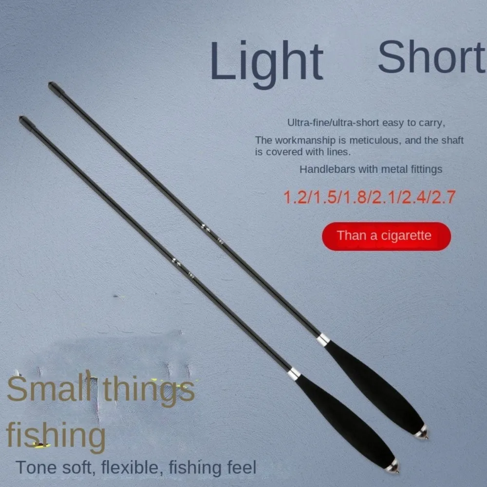 Vara de pesca telescópica kits completos spincast carretel de pesca vara de fundição conjunto de vara de pesca 1..5 1.8 2.1m fibra de vidro alimentador vara combo