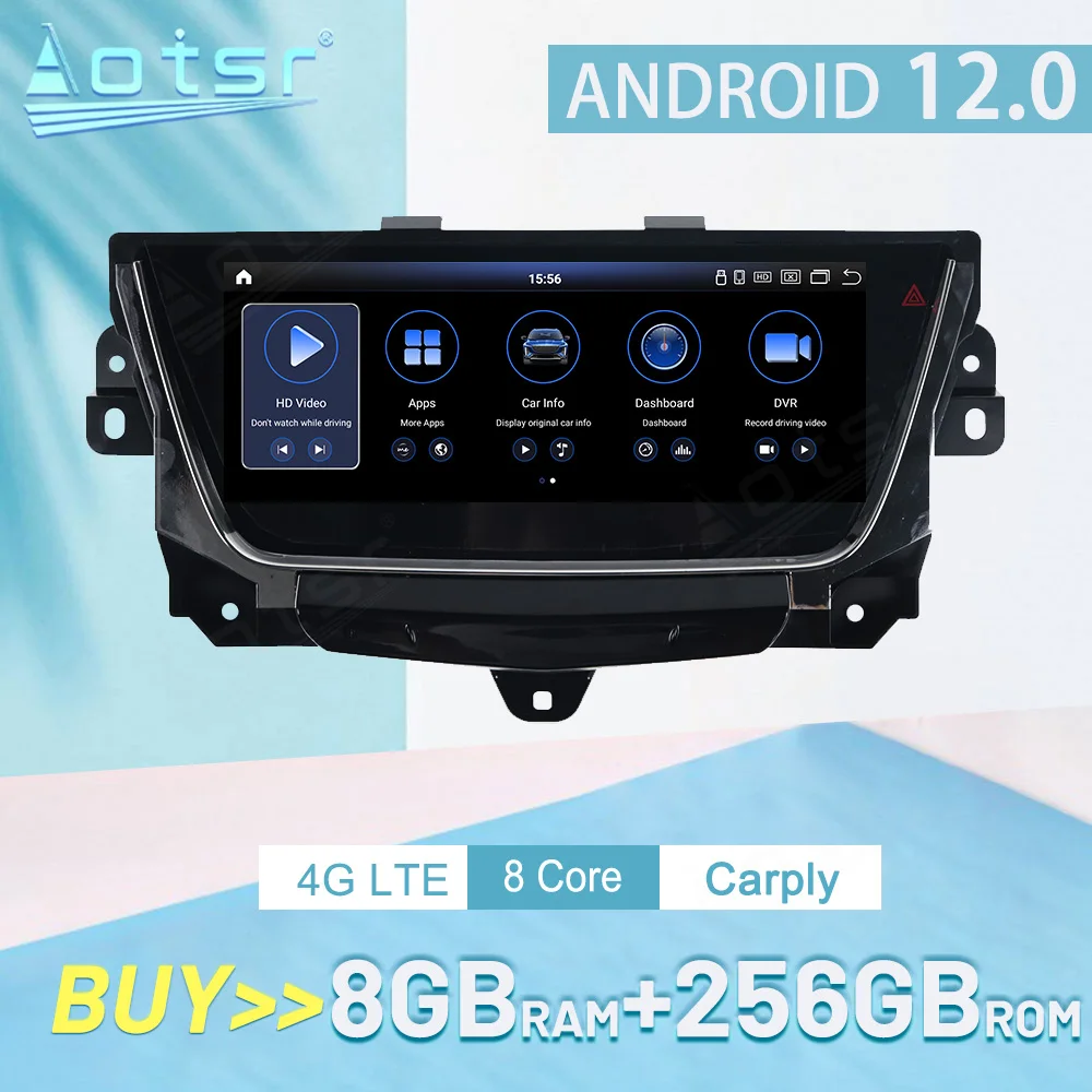

10,25 "для Cadillac XT5 XT6 2016-2018 Android 12 мультимедийный плеер GPS-навигация DSP стерео Carplay головное устройство